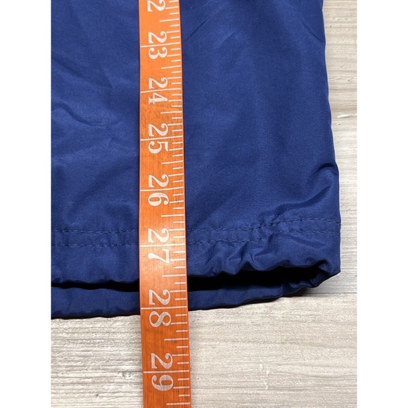 Vintage Reebok Windbreaker Sz M Full Zip Warm Up Blue‎ Gray Detroit Lions Colors - Picture 8 of 8